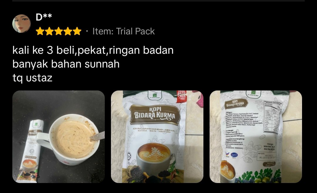 Review pelanggan